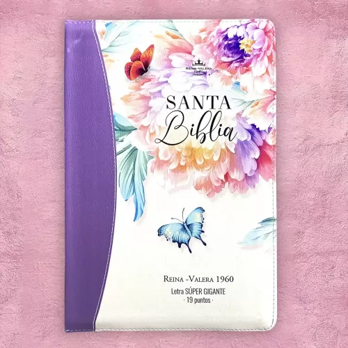 Biblia RVR60 - Jardín Lila