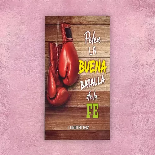 Bloc de apuntes - La buena batalla de la Fe