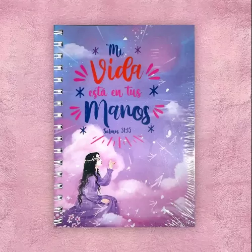 Cuaderno Grande - Portada Lila