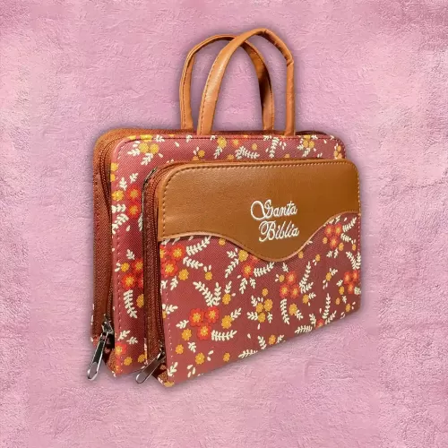 Funda para Biblias - Hojas naranja