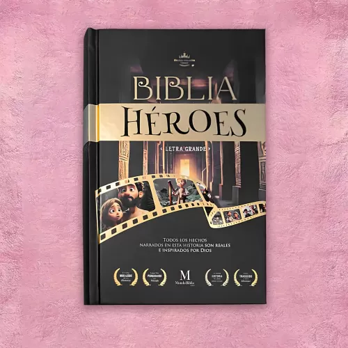 Biblia heroes - (Tapa negra)