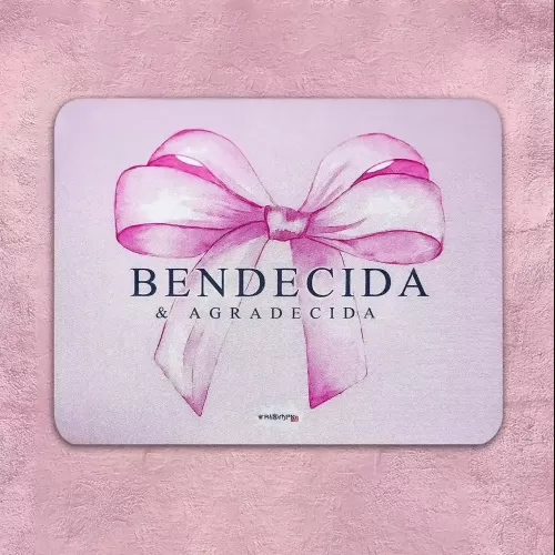 Pad Mouse - Lazo rosado