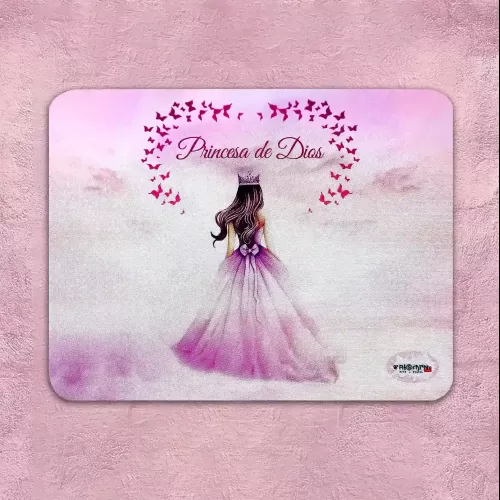 Pad Mouse - Princesa Rosada