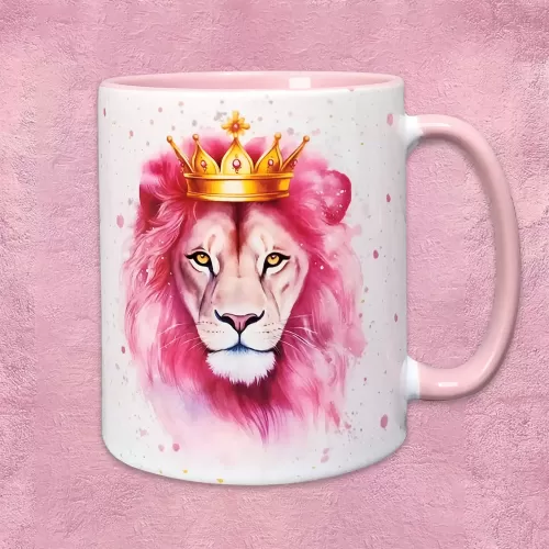 Taza - Leon Rosado